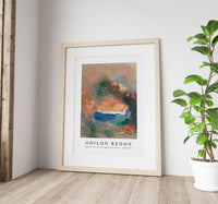 Odilon Redon - Ophelia with a Blue Wimple in the Water 1900-1905