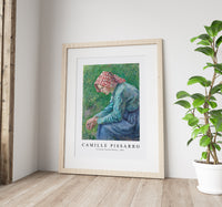 Camille Pissarro - A Seated Peasant Woman 1885