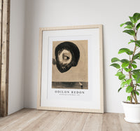 Odilon Redon - Guardian Spirit of the Waters 1878