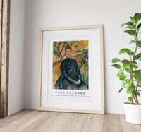 Paul Cezanne - Madame Cézanne (Hortense Fiquet, 1850–1922) in the Conservatory