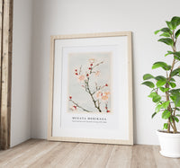 Megata Morikaga - Plum branches with blossoms during 1870–1880