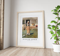 Winslow Homer - A Sick Chicken 1874