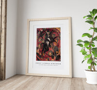 Ernst Ludwig Kirchner - Circus Rider, Dancers with Castanets 1910-1914