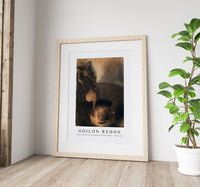 Odilon Redon - Saint George and the Dragon by Odilon Redon 1840-1916