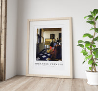 Johannes Vermeer - The Music Lesson 1662-1665