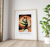 Charles demuth - In Vaudeville Acrobatic Male Dancer with Top Hat-1920