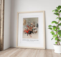 Adolphe Willette - Etrennes Poster 1880-1900