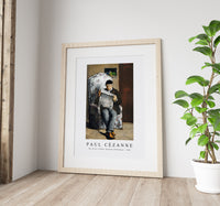 Paul Cezanne - The Artist's Father, Reading L'Événement 1866