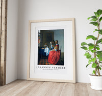 Johannes Vermeer - The Girl with a Wineglass 1658-1662