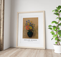 Odilon Redon - Wildflowers 1905