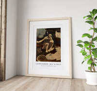 Leonardo Da Vinci - Saint Jerome in the Wilderness 1480