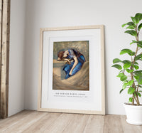 Sir Edward Burne Jones - The Briar Rose Series - Study for 'The Garden Court' (1892)