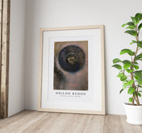 Odilon Redon - Head within an Aureole 1894-1895