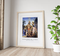 Leonardo Da Vinci - Baptism of Christ 1470-1480