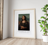 Leonardo Da Vinci - Portrait of Mona Lisa del Giocondo 1503-1506