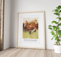 Odilon Redon - Scene from the Steeplechase The Fallen Jockey 1886