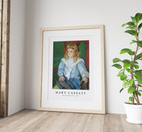 Mary Cassatt - Boy with Golden Curls 1918