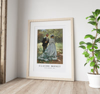 Claude Monet - Bazille and Camille 1865