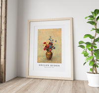 Odilon Redon - Flowers in a Vase 1910