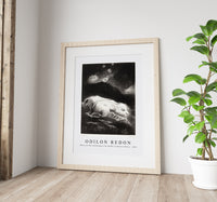 Odilon Redon - When Life Was Awakening in the Depths of Obscure Matter 1883