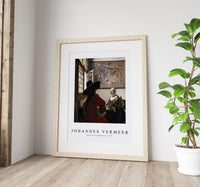 Johannes Vermeer - Officer and Laughing Girl 1657