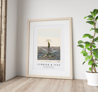 Currier & Ives - The Great Bartholdi Statue, Liberty Enlightening the World