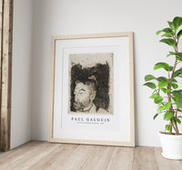 Paul Gauguin - Portrait of Stéphane Mallarmé 1890