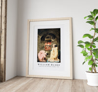 William Blake - Cauldron over a fire from Europe a Prophecy 1794