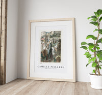 Camille Pissarro - Market in Gisors 1923-1930