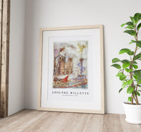 Adolphe Willette - Notre-Dame de Paris 1904