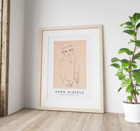 Egon Schiele - Portrait of Herbert Rainer 1910