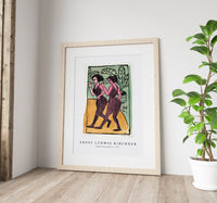 Ernst Ludwig Kirchner - English Step Dancers 1911