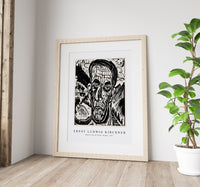 Ernst Ludwig Kirchner - Head of van de Velde, Bright 1917