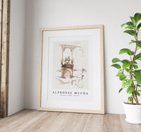 Alphonse Mucha - Sketch for a fireplace 1869-1939