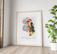 Adolphe Willette - Vintage poster 1894