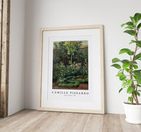 Camille Pissarro - A Rose Garden 1862