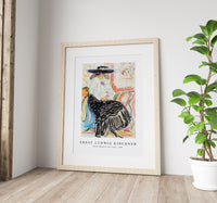 Ernst Ludwig Kirchner - Seated Woman in the Studio 1909