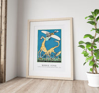 Moriz Jung - Bloodless Giraffe Hunt (Unblutige Jagd auf Giraffen) (1911)