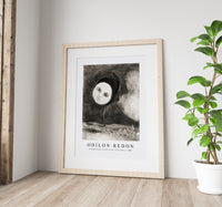 Odilon Redon - Strange Flower (Little Sister of the Poor) 1880