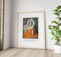 Mary Cassatt - Margot in Orange Dress 1902