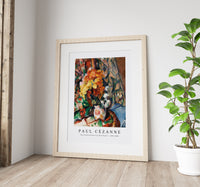 Paul Cezanne - The Flowered Vase (Le Vase Fleuri) 1896-1898