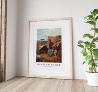 winslow homer - Home, Sweet Home-1863