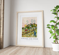 Vincent Van Gogh - Houses and Figure 1890