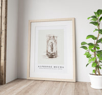 Alphonse Mucha - Decorative fountain project for the interior 1869-1939