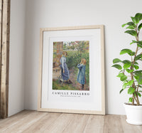 Camille Pissarro - Woman and Child at the Well 1882