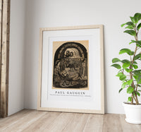 Paul Gauguin - The God (Te atua), from the Suite of Late Wood-Block Prints 1898-1899