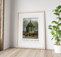 Vincent Van Gogh - Congregation Leaving the Reformed Church in Nuenen 1884