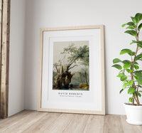 David Roberts - The holy tree of Metereah-1796-1864