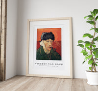 Vincent Van Gogh - Self-Portrait with Bandaged Ear and Pipe 1889