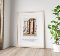 Giovanni Battista Belzoni - Plate 41  Colossal Head of Red Granite illustration from the kings tombs in Thebes 1778-1823